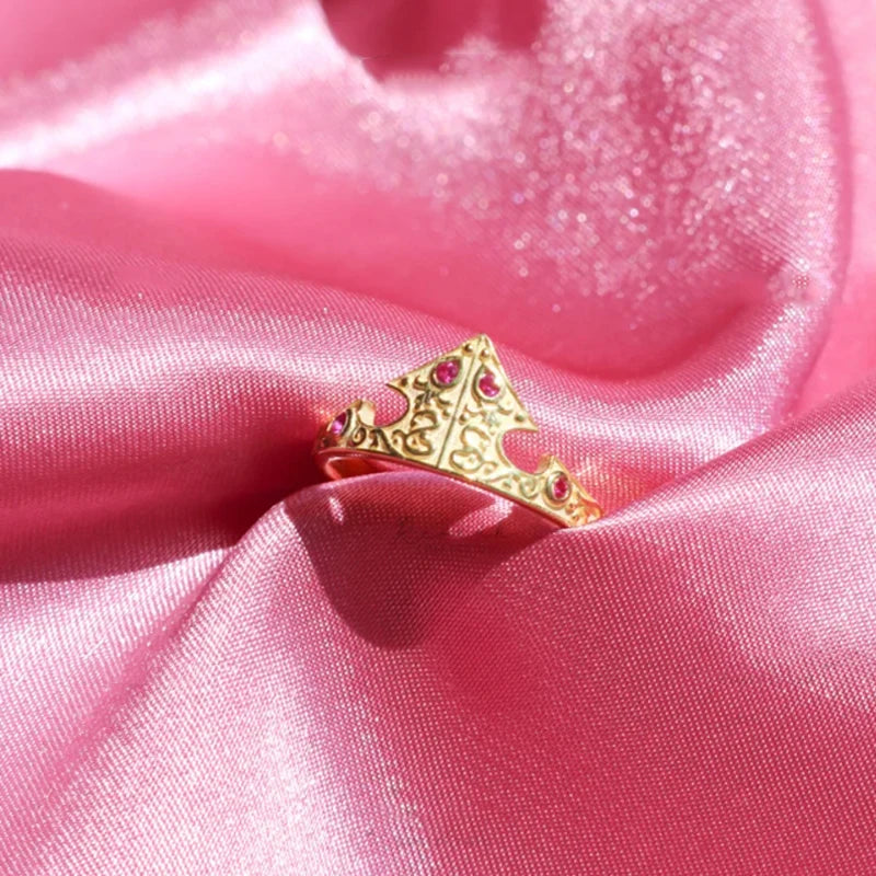 Aurora’s Royal Crown Ring, A Fairytale Treasure
