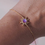 Rapunzel’s Radiant Sun Opal Bracelet