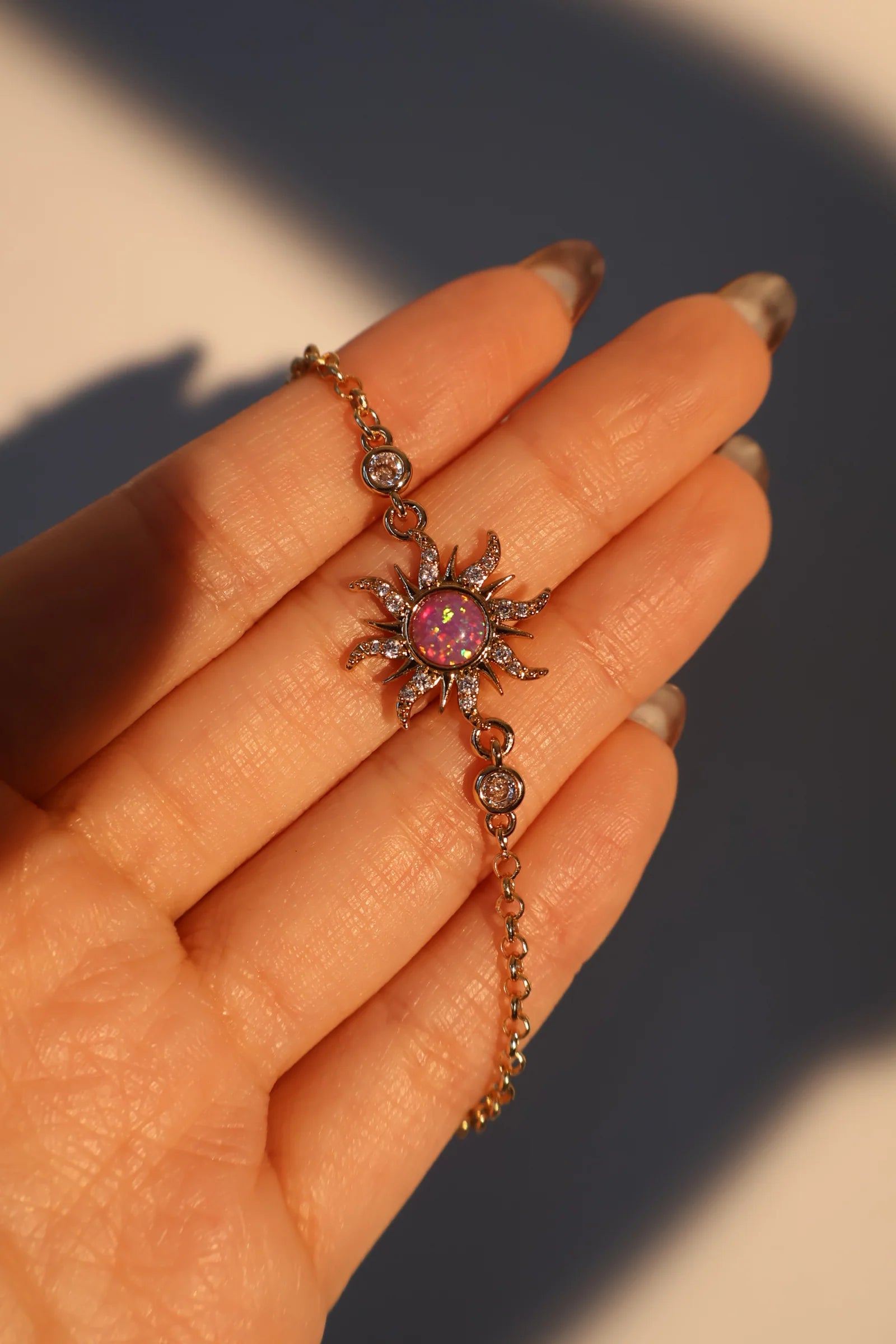 Rapunzel’s Radiant Sun Opal Bracelet