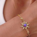 Rapunzel’s Radiant Sun Opal Bracelet