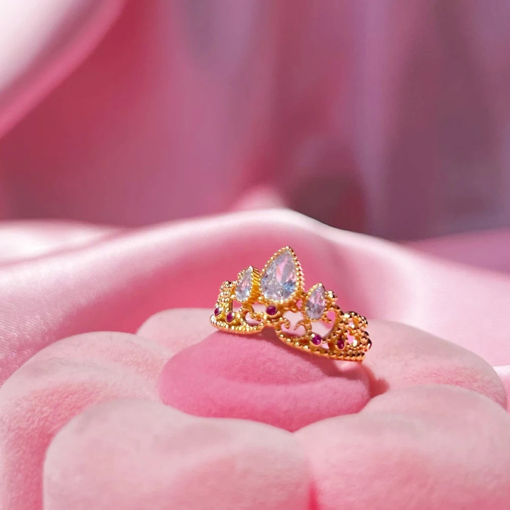 Rapunzel Crown Ring, Ever After Sparkle