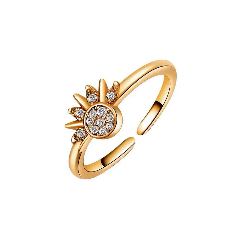 Simba & Nala’s Golden Sunrise Promise Ring