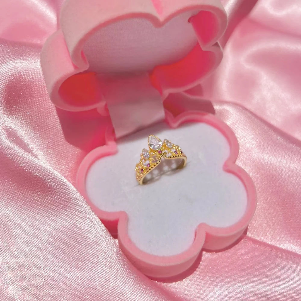 Rapunzel Crown Ring, Ever After Sparkle