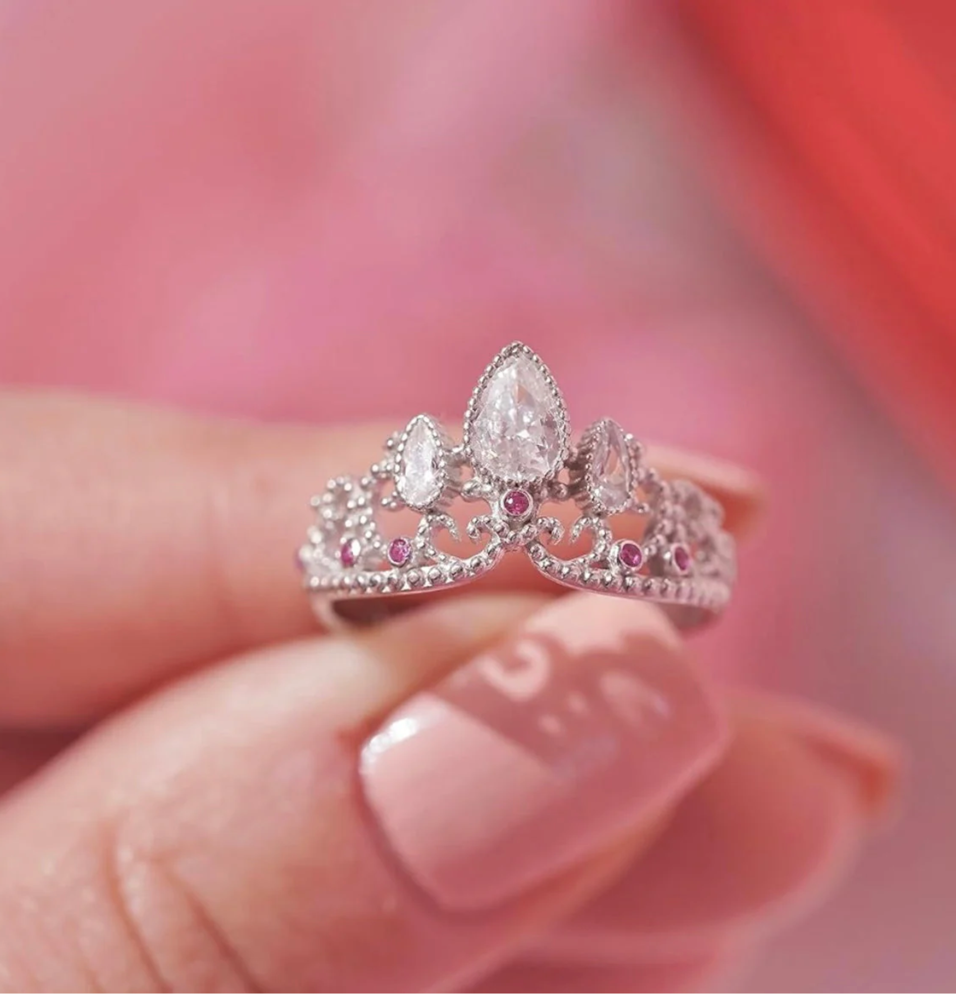 Rapunzel Crown Ring, Ever After Sparkle