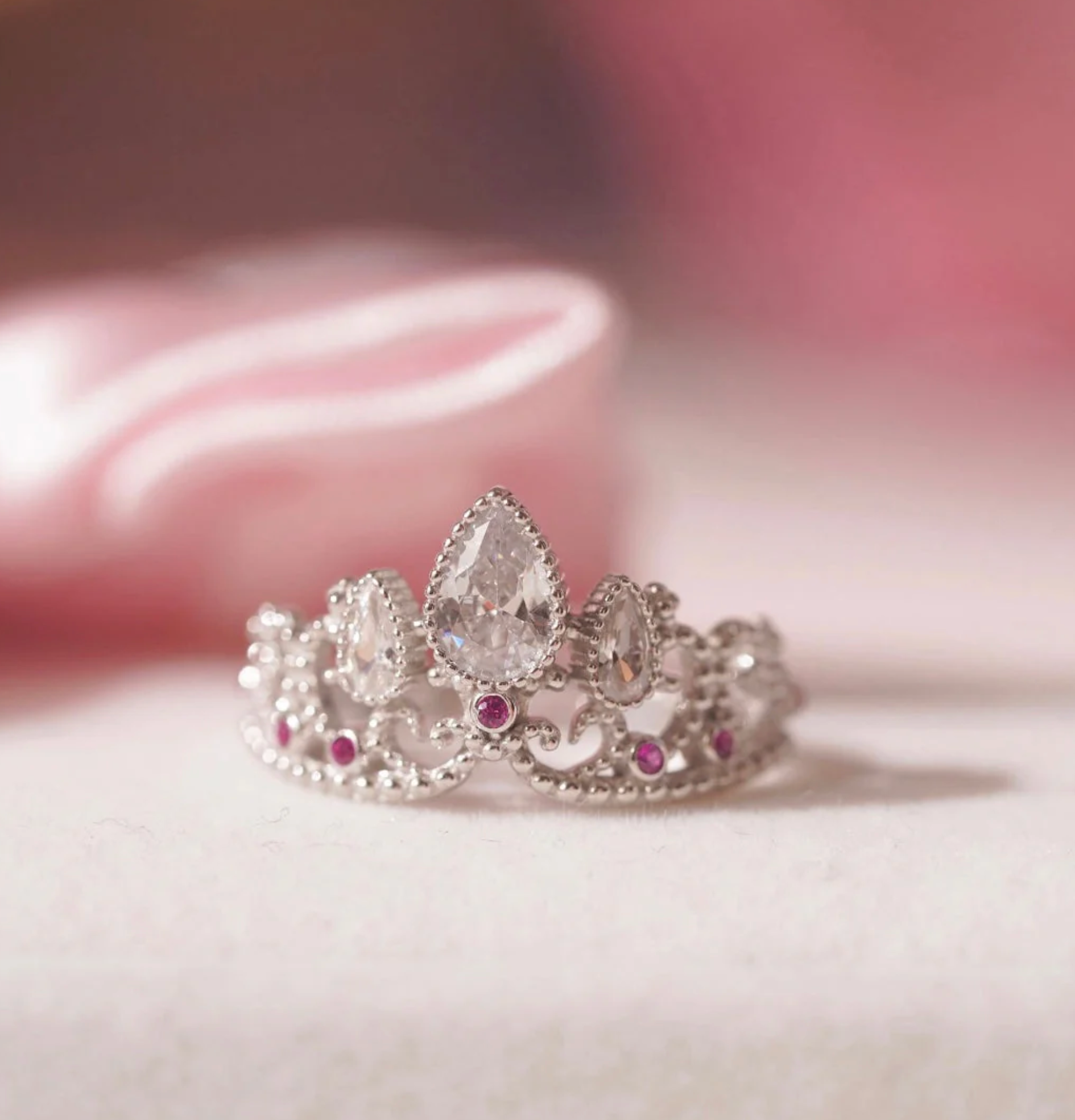 Rapunzel Crown Ring, Ever After Sparkle