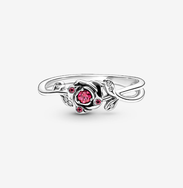 Beauty and the Beast Enchanted Rose Ring