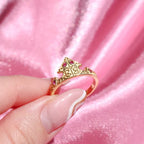 Aurora’s Royal Crown Ring, A Fairytale Treasure