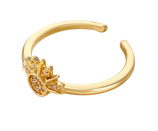 Simba & Nala’s Golden Sunrise Promise Ring